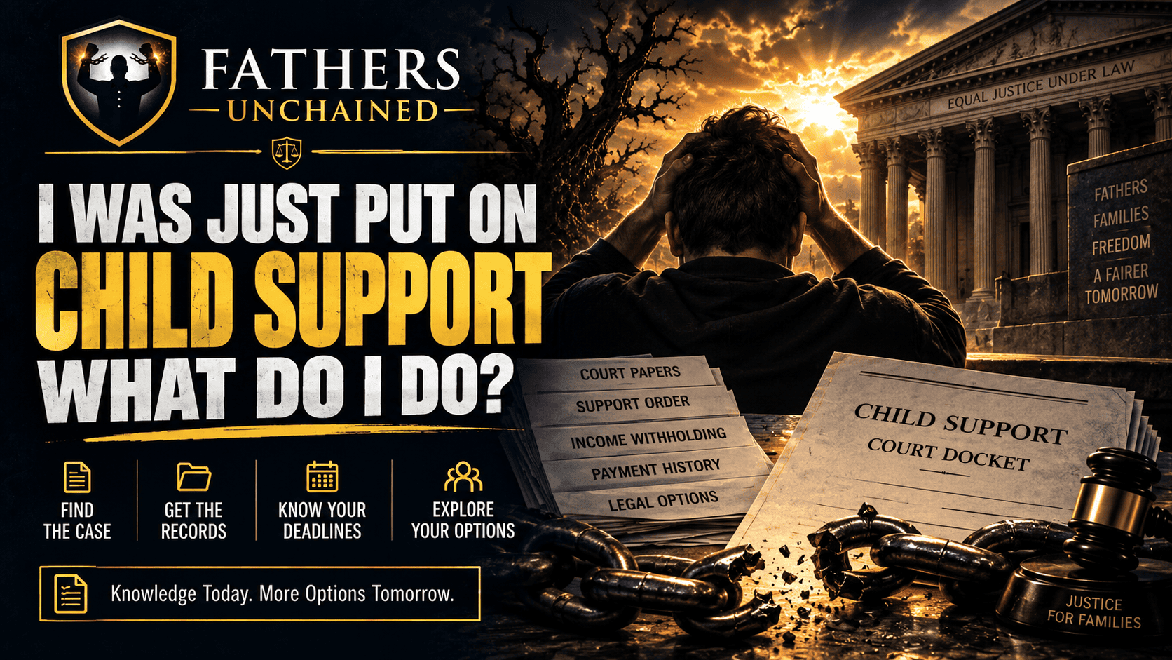 I Was Just Put on Child Support — What Do I Do?